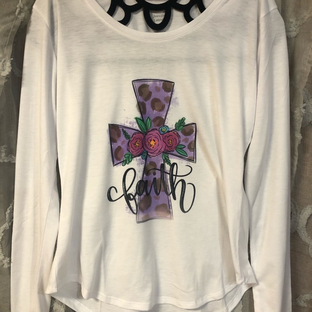 Sublimation Transfer Cross Long Sleeve